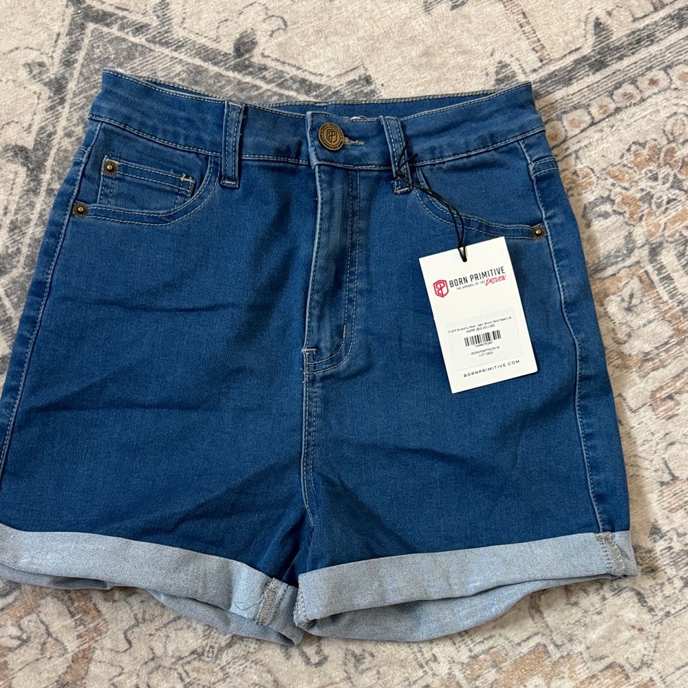 Born Primitive Women's Classic Blue Jean Shorts